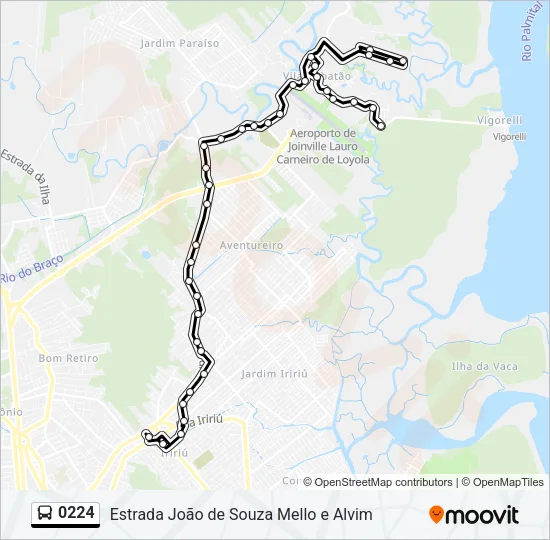 0224 Bus Line Map
