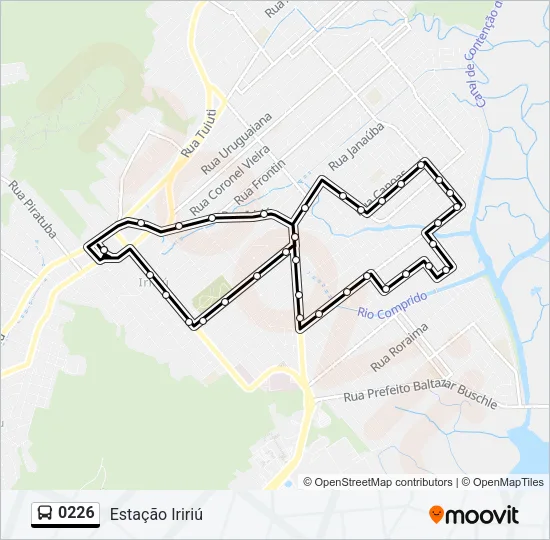 0226 Bus Line Map