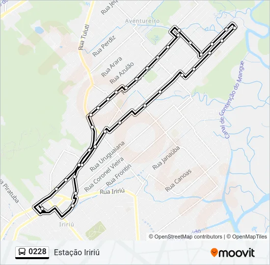 0228 Bus Line Map