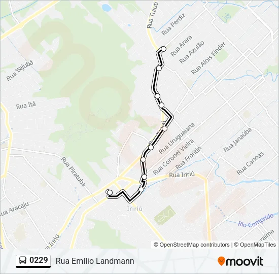 0229 Bus Line Map