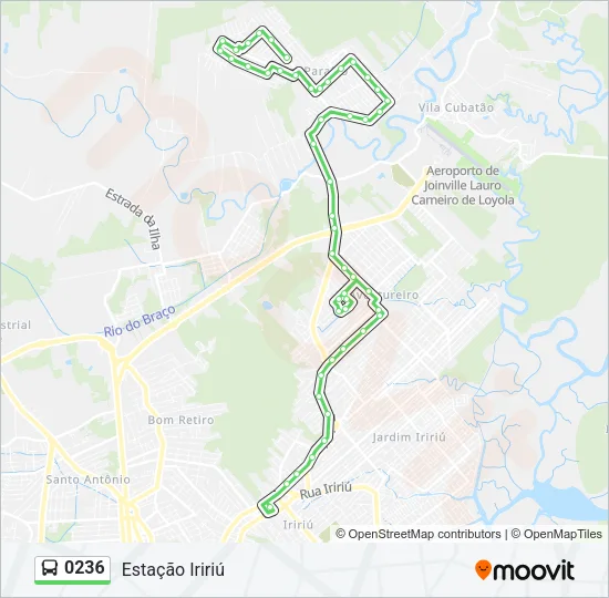 0236 Bus Line Map