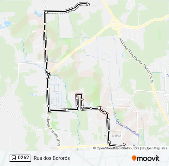 0262 Bus Line Map