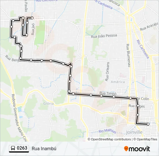 0263 Bus Line Map