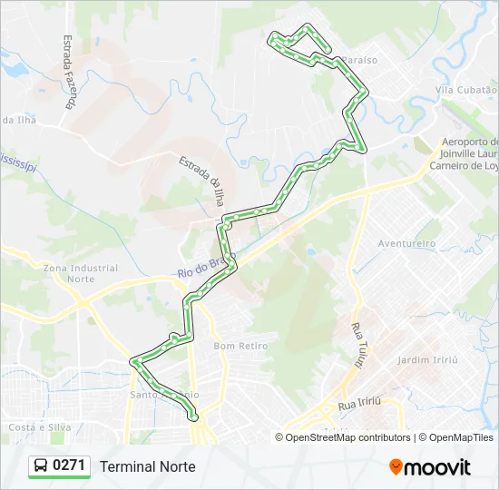 0271 Bus Line Map