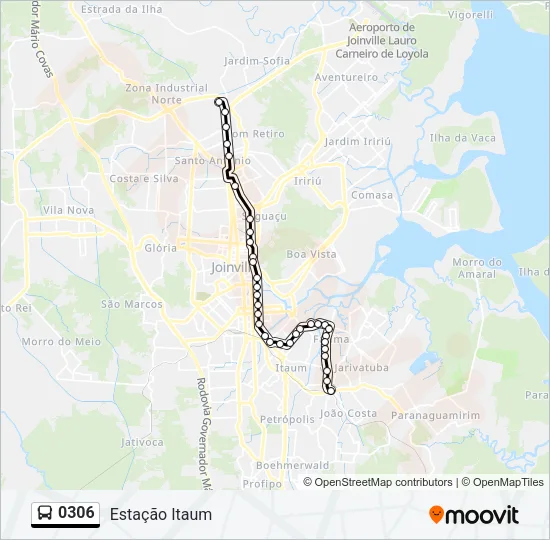 0306 Bus Line Map
