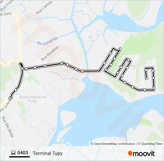 0403 Bus Line Map