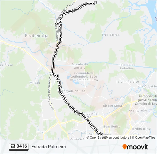 0416 Bus Line Map