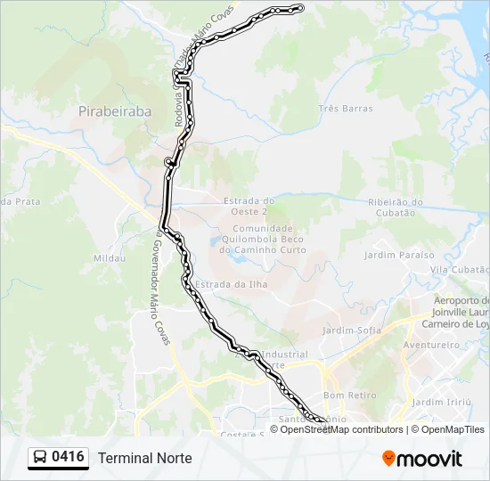 0416 Bus Line Map