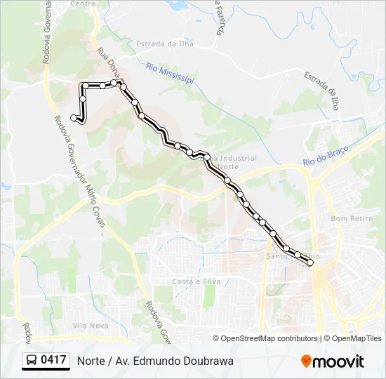 0417 Bus Line Map