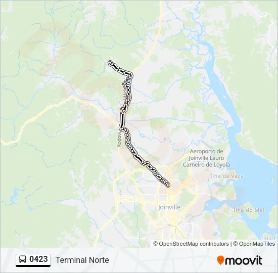 0423 Bus Line Map