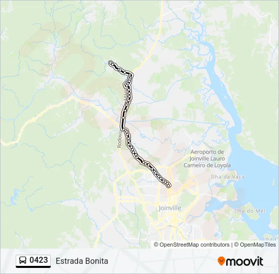 0423 Bus Line Map