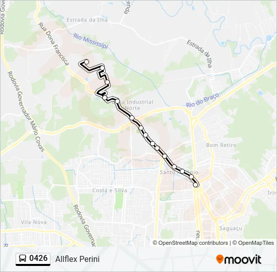 0426 Bus Line Map