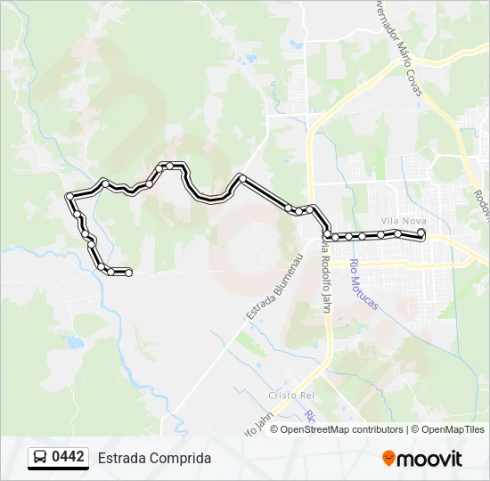 0442 Bus Line Map