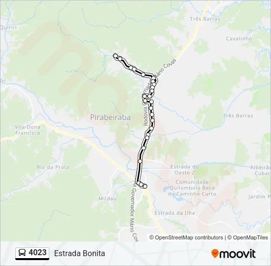 4023 Bus Line Map