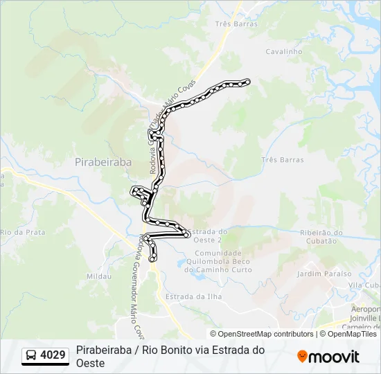 4029 Bus Line Map