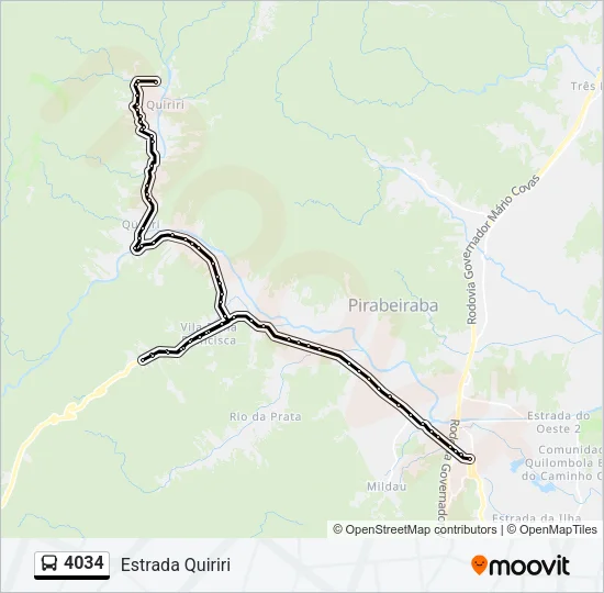 4034 Bus Line Map