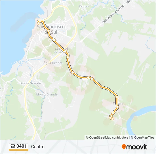 0401 Bus Line Map