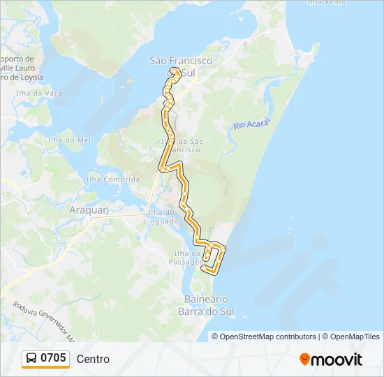 0705 Bus Line Map
