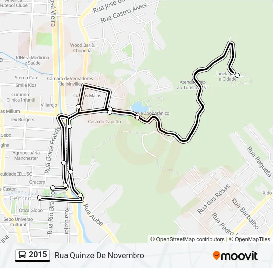 2015 Bus Line Map