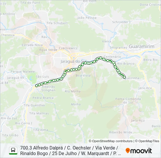 700 FIGUEIRA Bus Line Map