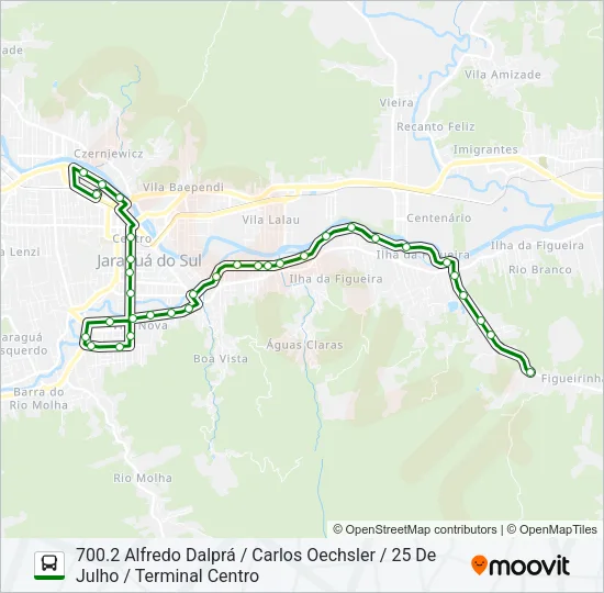 700 FIGUEIRA Bus Line Map