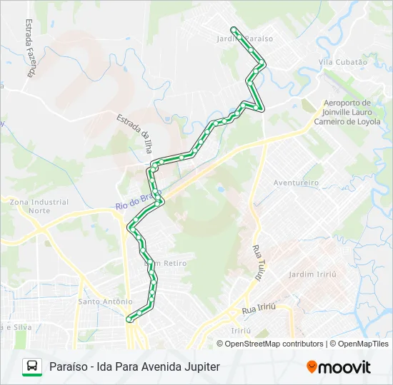 0206 PARAÍSO  Line Map