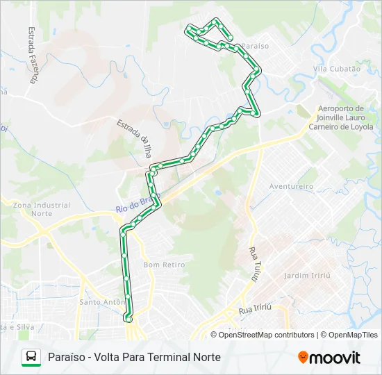 0206 PARAÍSO  Line Map