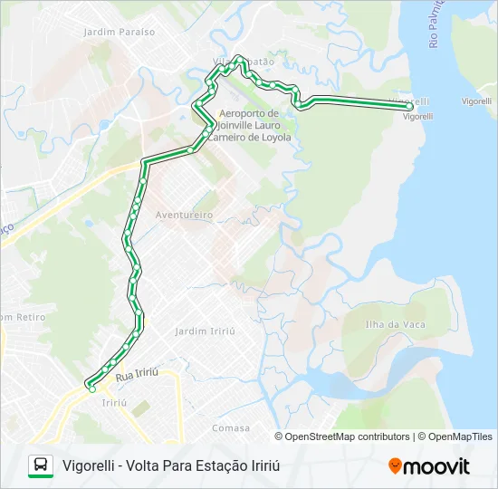 0233 VIGORELLI  Line Map