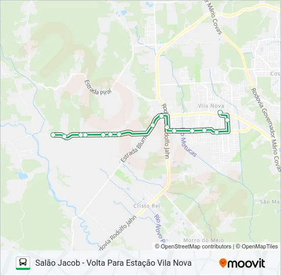 0442 SALÃO JACOB  Line Map