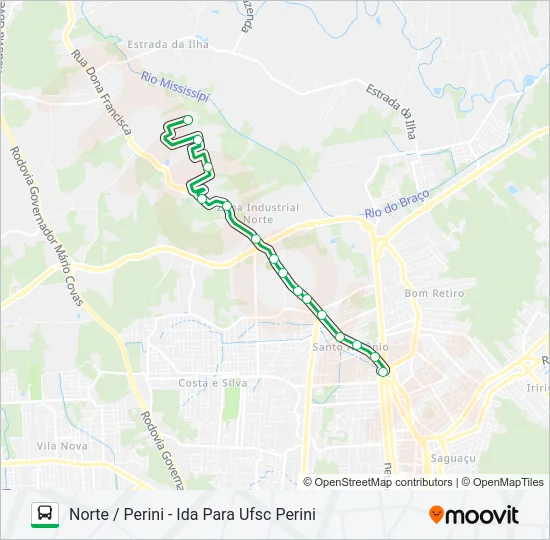 0426 NORTE / PERINI  Line Map