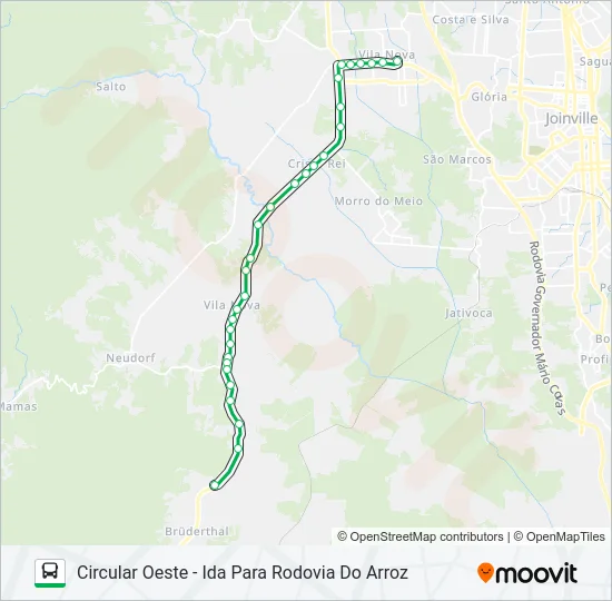 0441 CIRCULAR OESTE  Line Map