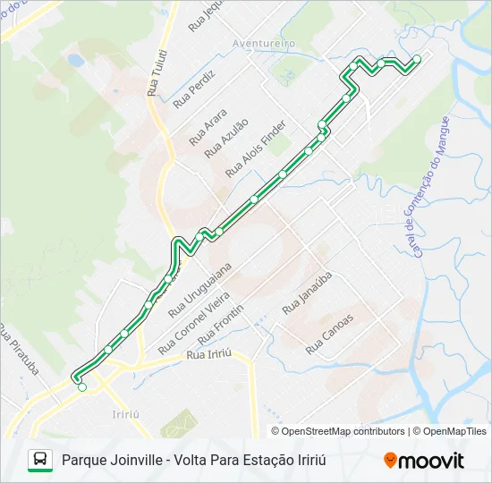 0237 PARQUE JOINVILLE  Line Map