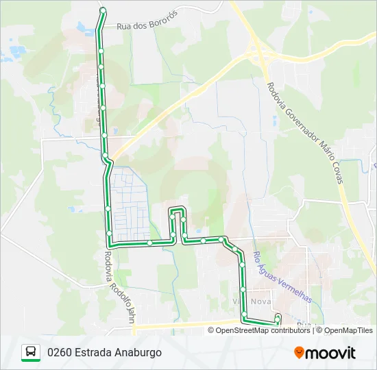 0260 ESTRADA ANABURGO  Line Map