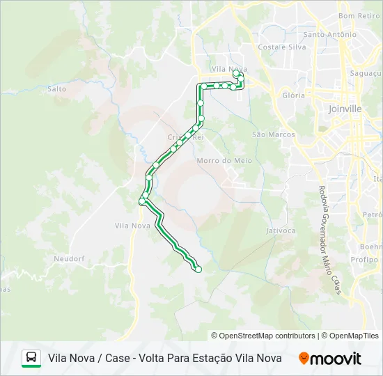 0438 VILA NOVA / CASE  Line Map