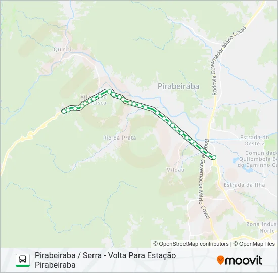 4031 PIRABEIRABA / SERRA  Line Map