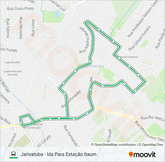 1201 JARIVATUBA  Line Map