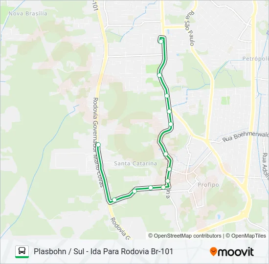 1737 PLASBOHN / SUL  Line Map