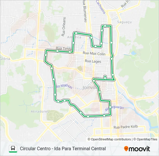 2010 CIRCULAR CENTRO  Line Map