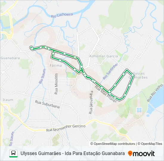 1305 ULYSSES GUIMARÃES  Line Map