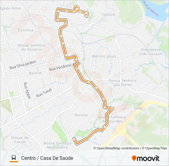 221 NONOAI Bus Line Map