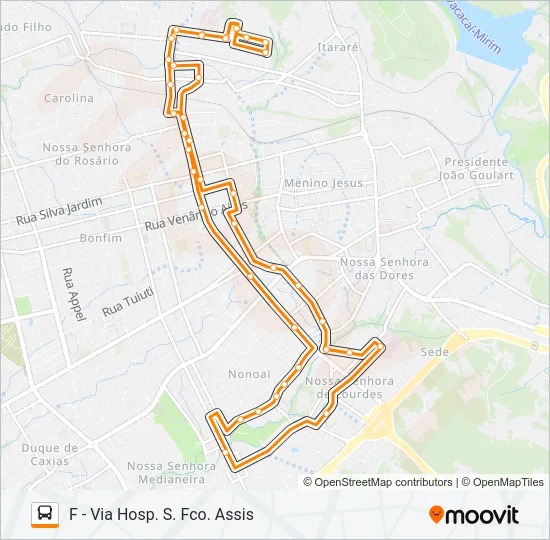221 NONOAI Bus Line Map
