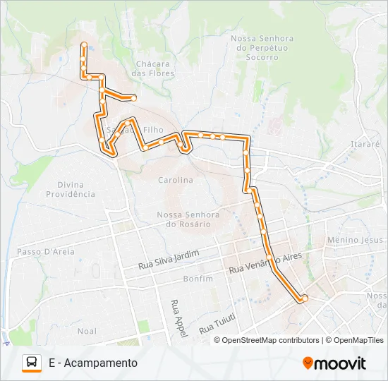 140 VITÓRIA Bus Line Map