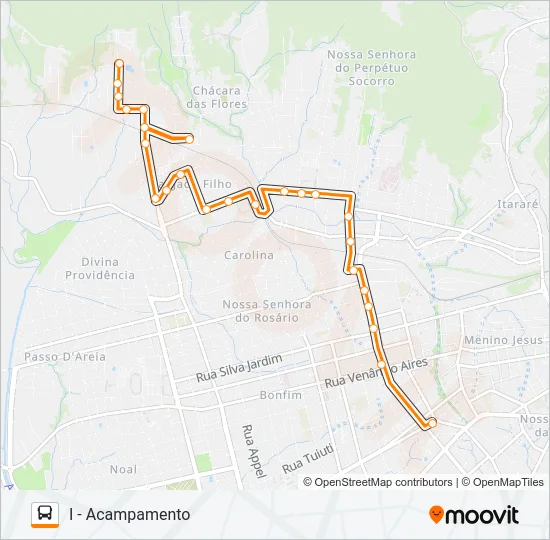 140 VITÓRIA Bus Line Map