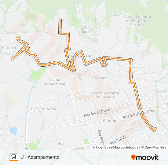 140 VITÓRIA Bus Line Map