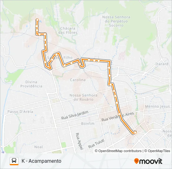 140 VITÓRIA Bus Line Map