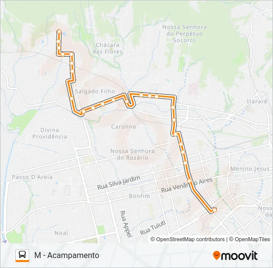 140 VITÓRIA Bus Line Map