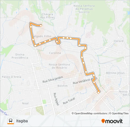140 VITÓRIA Bus Line Map