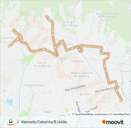 140 VITÓRIA Bus Line Map