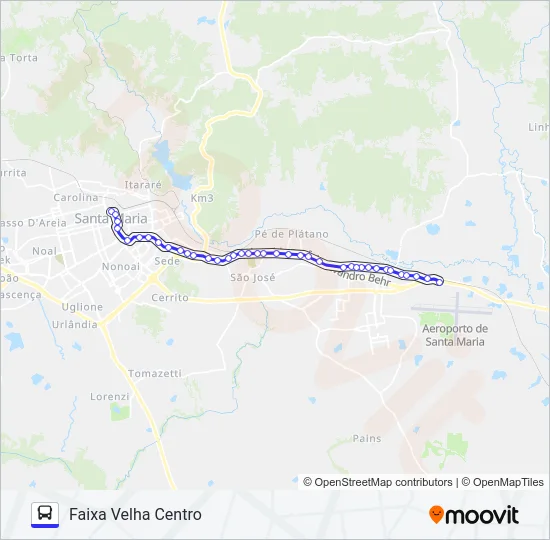 S100 CAMOBI Bus Line Map