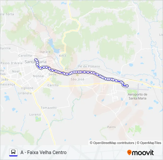 S100 CAMOBI Bus Line Map
